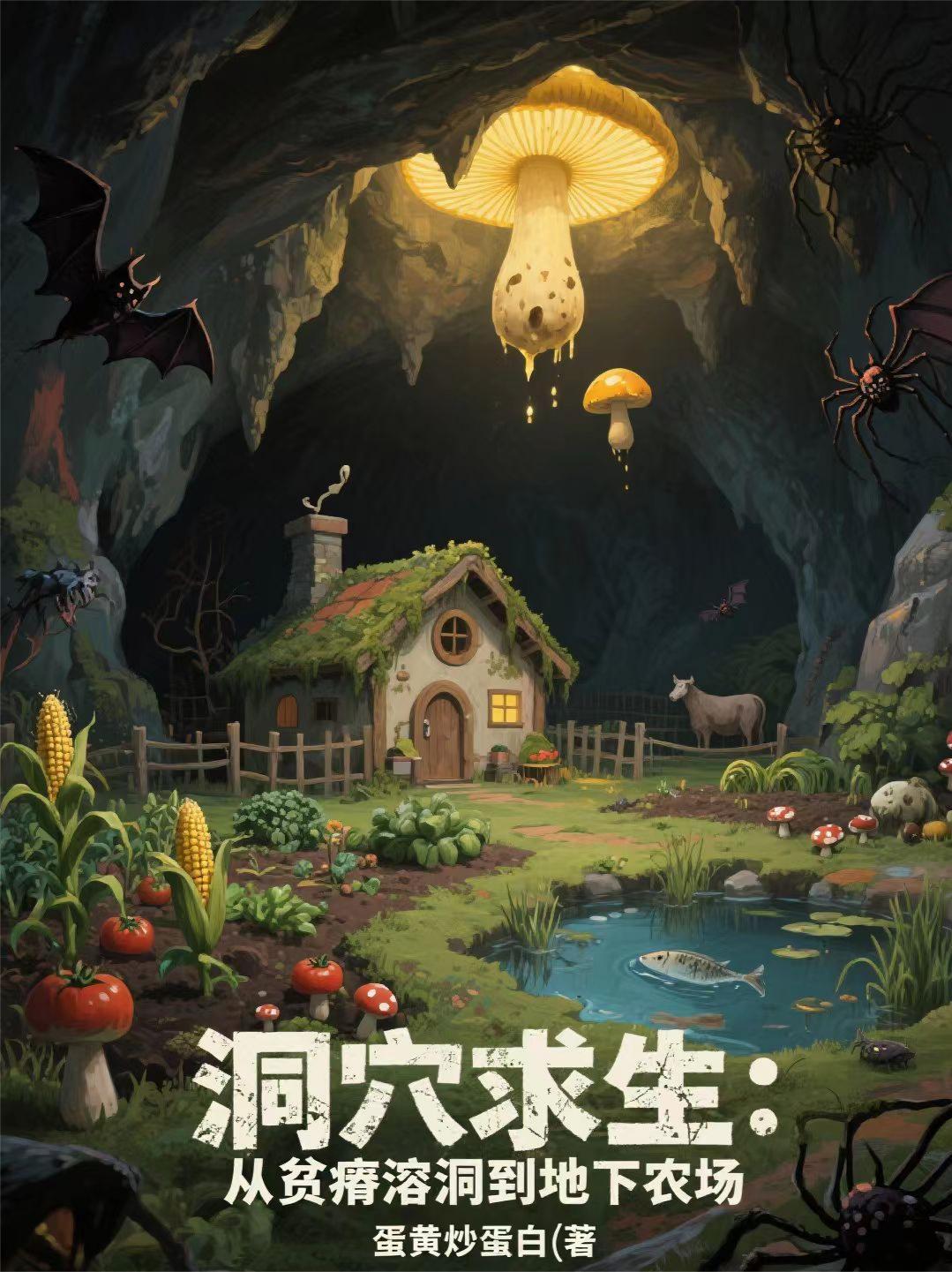 洞穴求生从贫瘠溶洞到地下农场